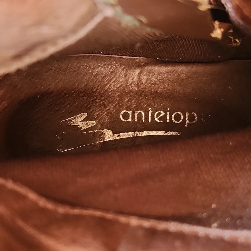Antelope Brown Ankle Boots - Picture 5 of 6